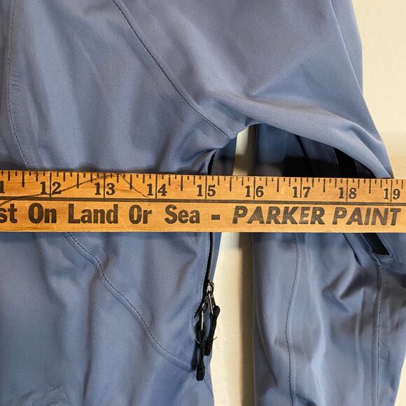 Aether Women's Jacket Shell Union Full Zip Blue Small Cycling Water Resistant - Picture 9 of 11